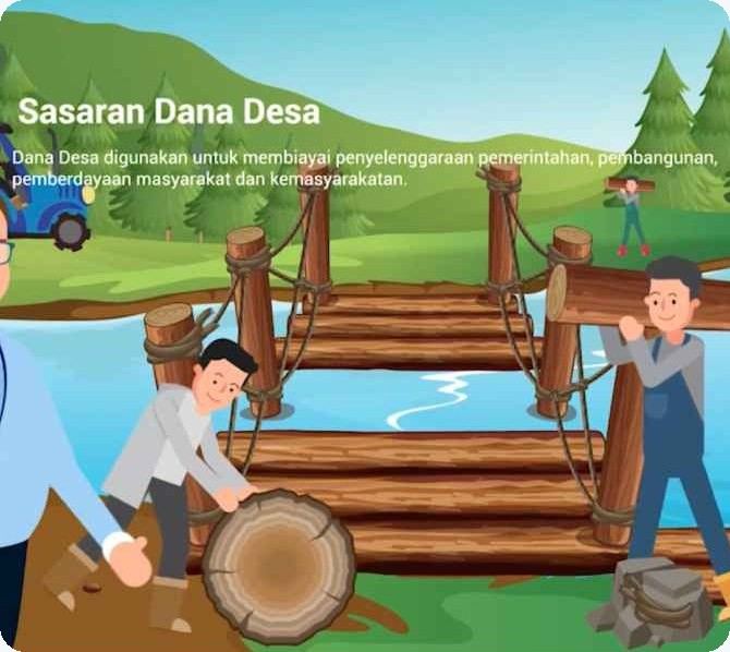 Kementerian Keuangan village fund animation